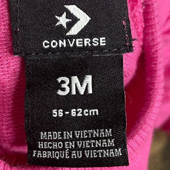 5 for $25🔥3M Pink Converse Romper Outfit - Picture 4 of 6